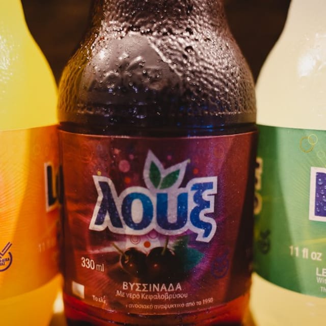 Loux Greek Sour Cherry Drink.
